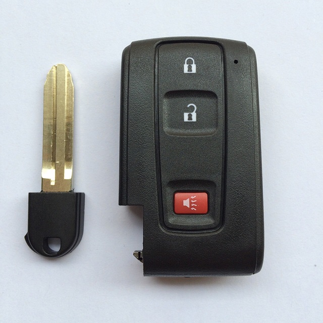 Vỏ khoá Thay Thế thông minh dành cho Xe chìa khóa thông minh Toyota Prius  3 nút