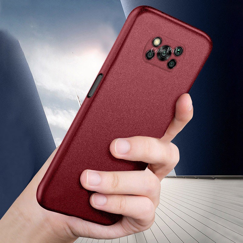 Ốp điện thoại TPU Silicone mềm chống mồ hôi cho Xiaomi Poco X3 NFC