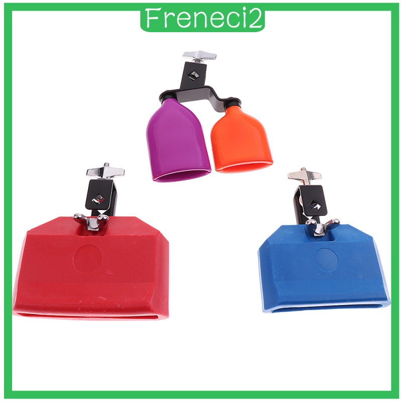 [FRENECI2] High Pitched Cowbell ABS Cow Bell Cattlebell Drum Percussion Red