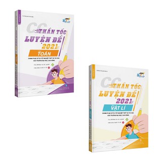 Sách - Combo CC Thần tốc luyện đề 2021 môn Toán - Vật lý