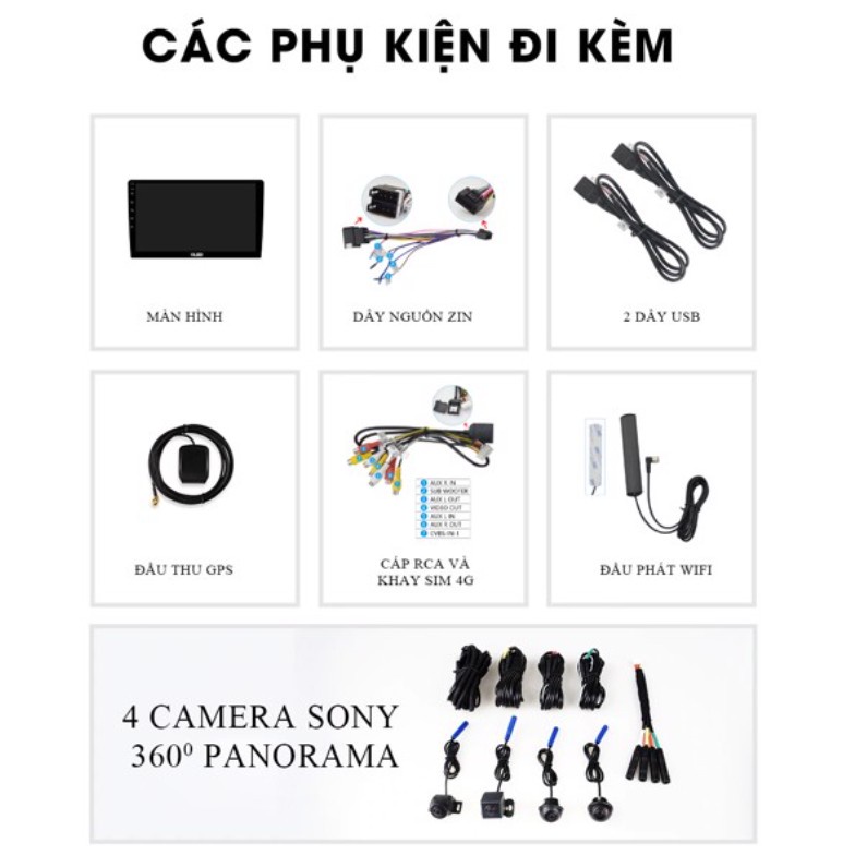 (Hướng dẫn lắp đặt) Màn hình Android Oled C1S tích hợp liền Camera 360 Sony Giá tốt nhất