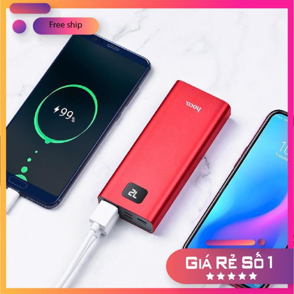 Sạc Dự Phòng ✔FREESHIP✔ Pin Sạc Dự Phòng Hoco J46-10.000/20.000mAh Siêu Nhỏ Gọn-Chính Hãng BH 12 Tháng -Châts Case Store