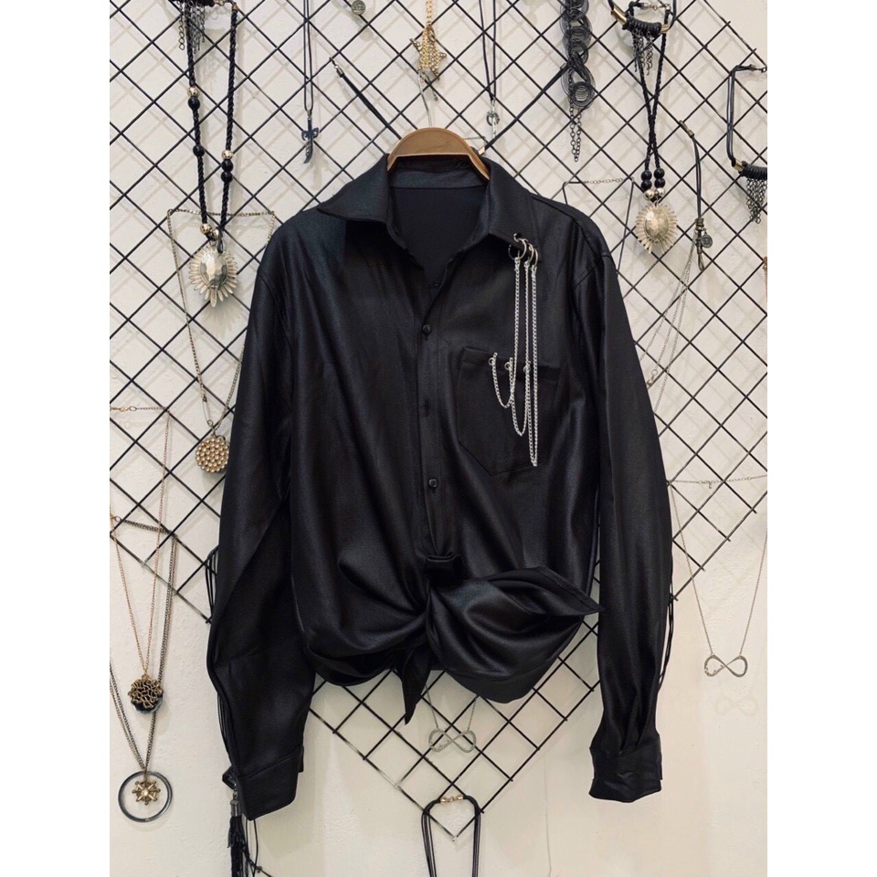 Áo Sơ Mi Cá Tính Unisex Cả Nam Và Nữ Có Thể Mặc Được