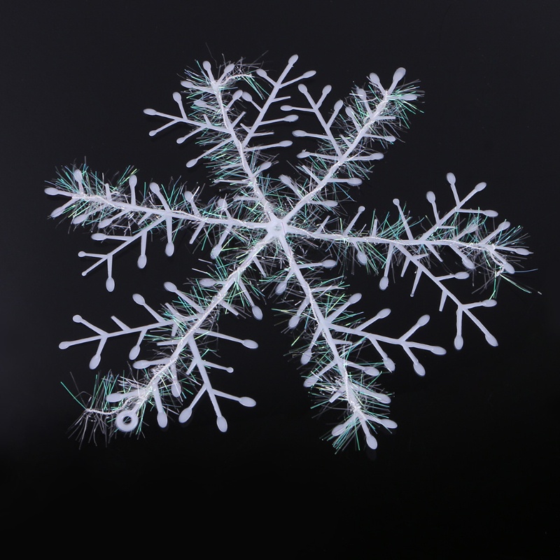 Bộ 3 Bông Tuyết Trắng Trang Trí Cây Thông Giáng Sinh