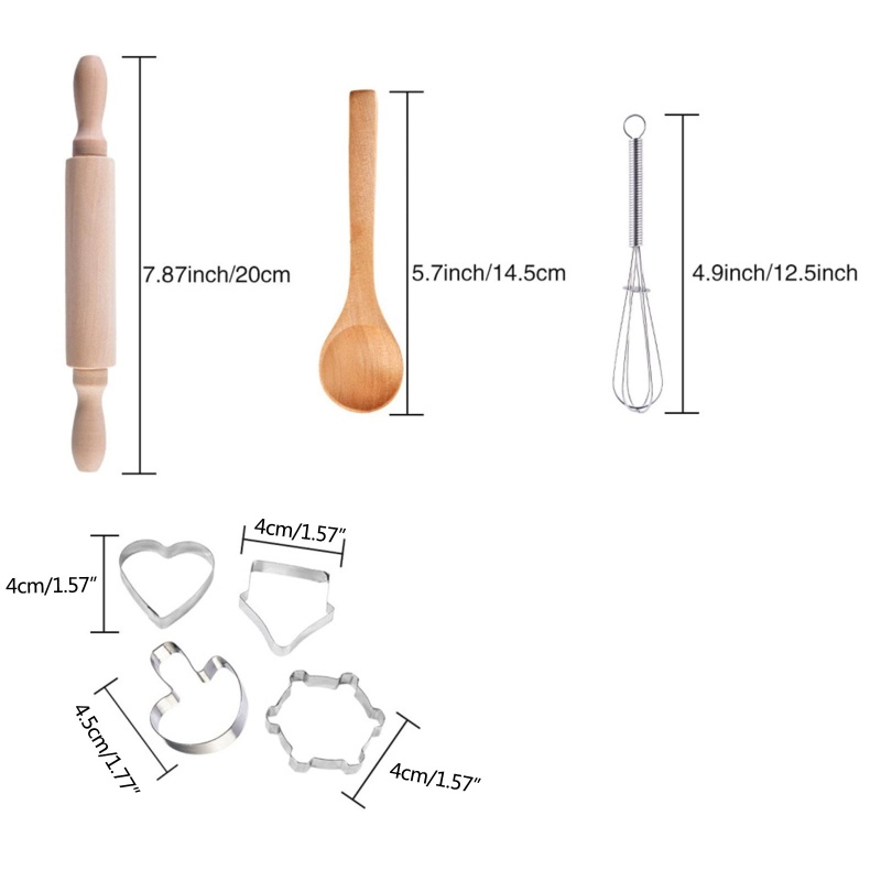 Bộ 11 Món Đồ Chơi Nấu Ăn + Tạp Dề + Nón Đầu Bếp Xinh Xắn Cho Bé Gái 3-8 Tuổi