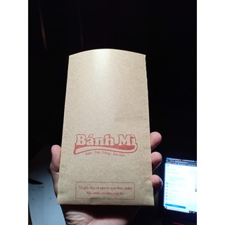 100 Túi giấy đựng bánh mì