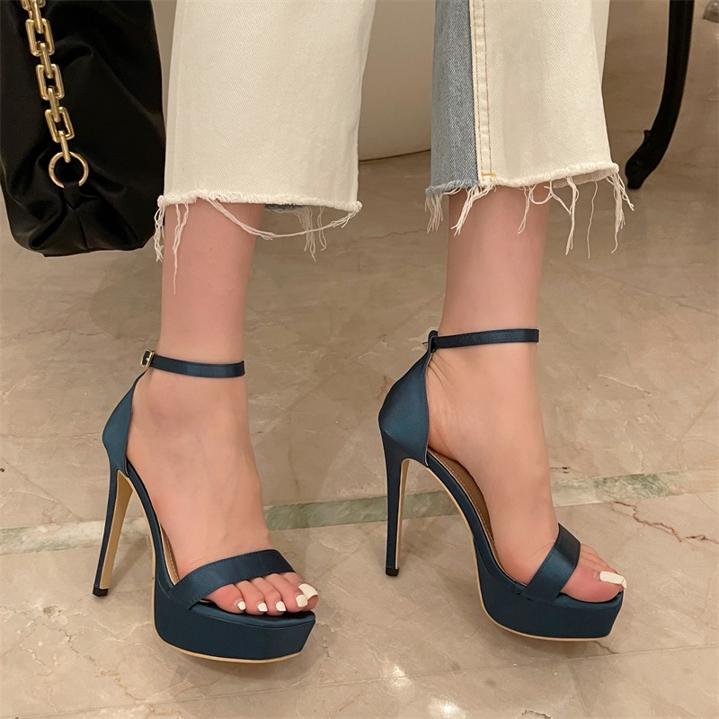 Giày cao gót đế xuồng họa tiết da báo thời trang mùa hè cho nữ Size 35-40