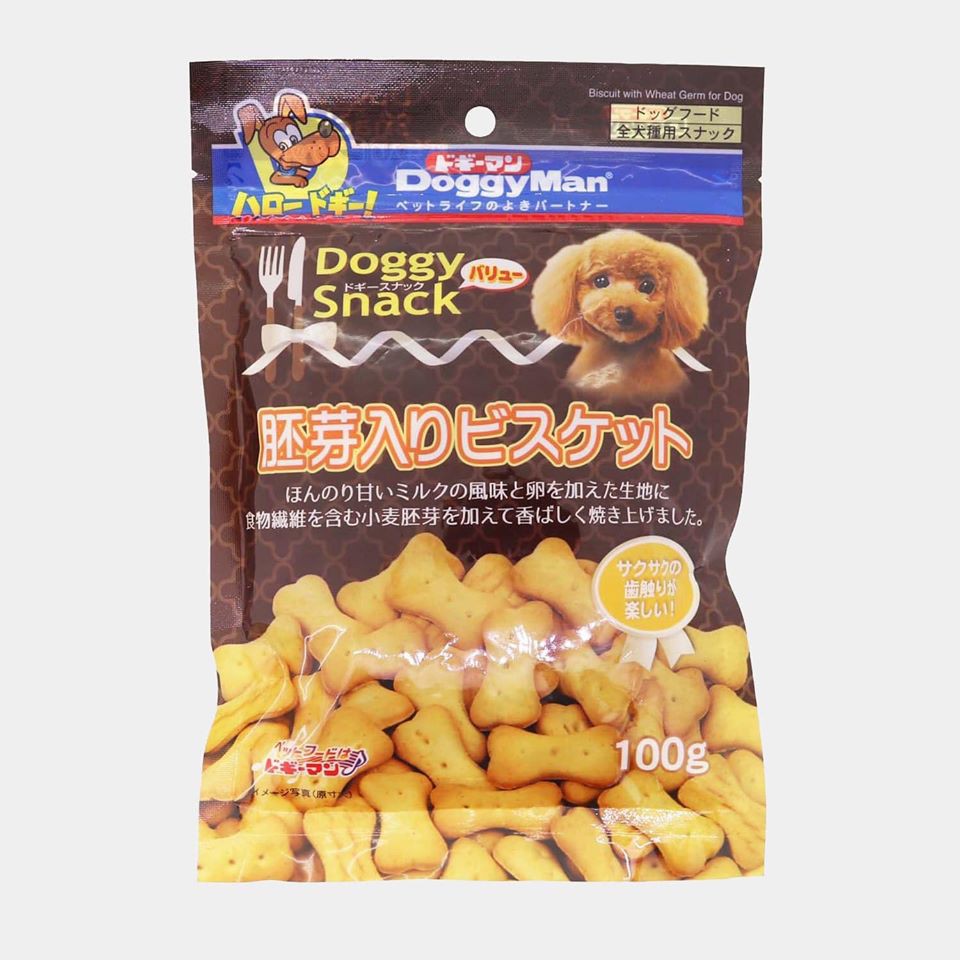 Snack bánh thưởng Doggy Man dành cho chó mèo - bánh thuởng quy sữa cho thú cưng - Kitty Pet Shop BMT