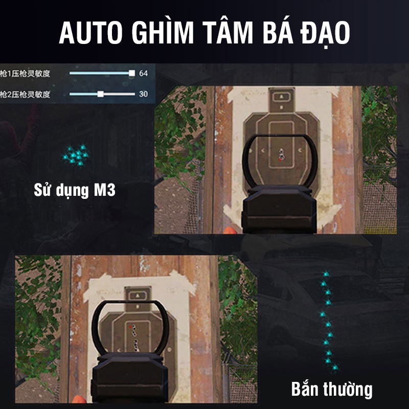 Meiying M3 | Bộ chuyển đổi game thông minh chơi PUBG Mobile