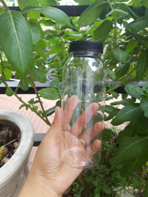 Chai nhựa tròn 350ml đựng chè dưỡng nhan, trà sữa | BigBuy360 - bigbuy360.vn