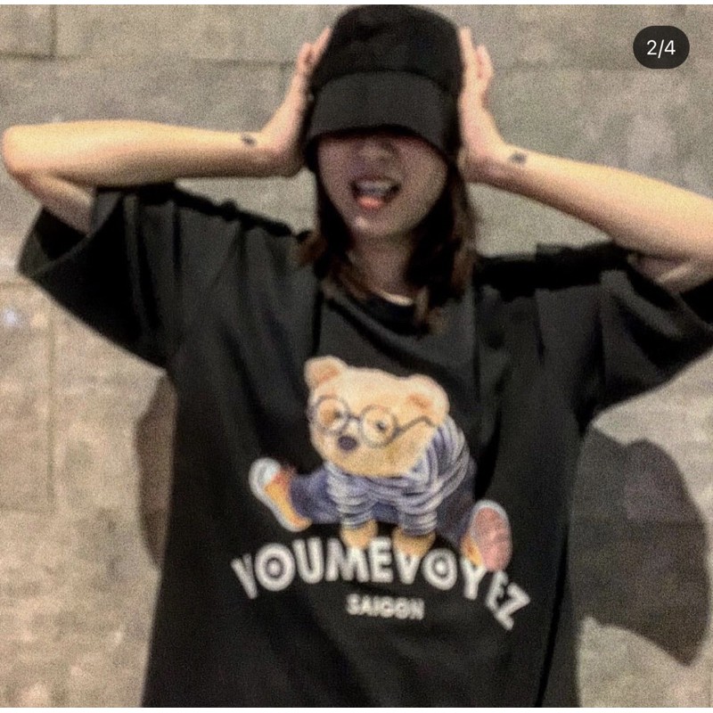 Áo thun hình Gấu S2- Local Brand | BigBuy360 - bigbuy360.vn