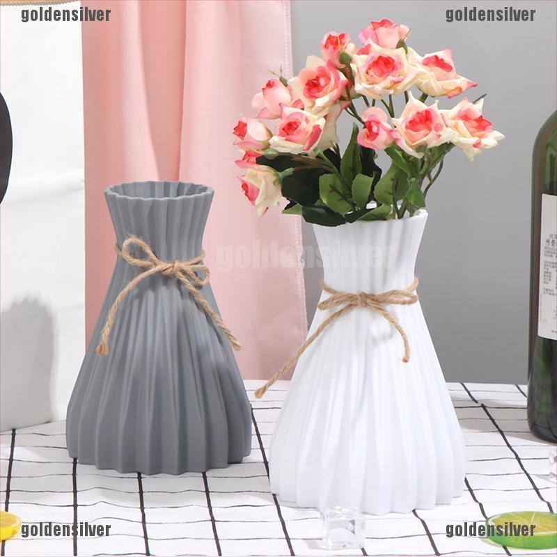 Bình Hoa Bằng Nhựa Chống Gốm Sứ Thiết Kế Hiện Đại Trang Trí Nhà Cửa / Tiệc Cưới