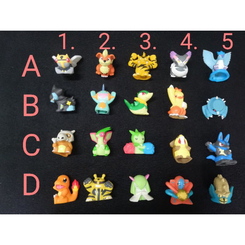 Thú nhựa Pokemon Kid, Bandai 02