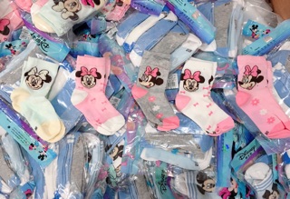 Set 5 đôi tất Disney bé trai bé gái