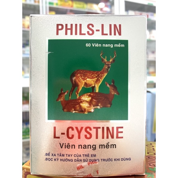 L-CYSTINE Viên Uống Tổng Hợp Dưỡng Chất Làm Đẹp Da, Tóc, Móng- Vitamin L- Hộp 60 viên
