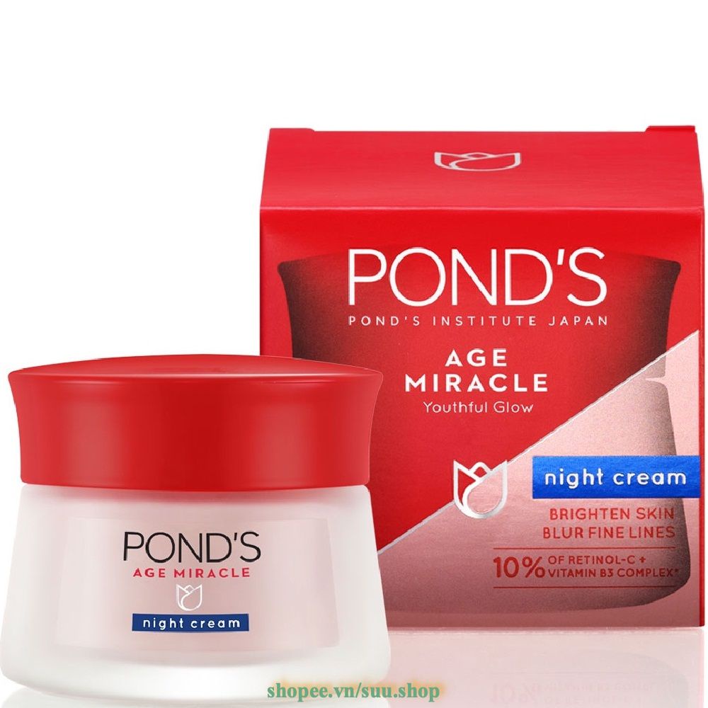 Kem Ngăn Ngừa Lão Hóa 50g Ban Đêm Ponds Age Miracle