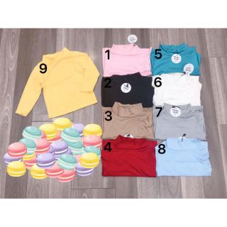 Áo thun lạnh cổ cao 3 phân hàng loại 1