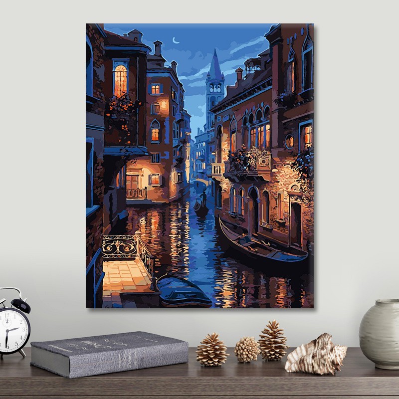 Tranh sơn dầu số hóa tự tô màu theo số - TRỌN BỘ TRANH VỀ PHONG CẢNH CỰC ĐẸP | BigBuy360 - bigbuy360.vn