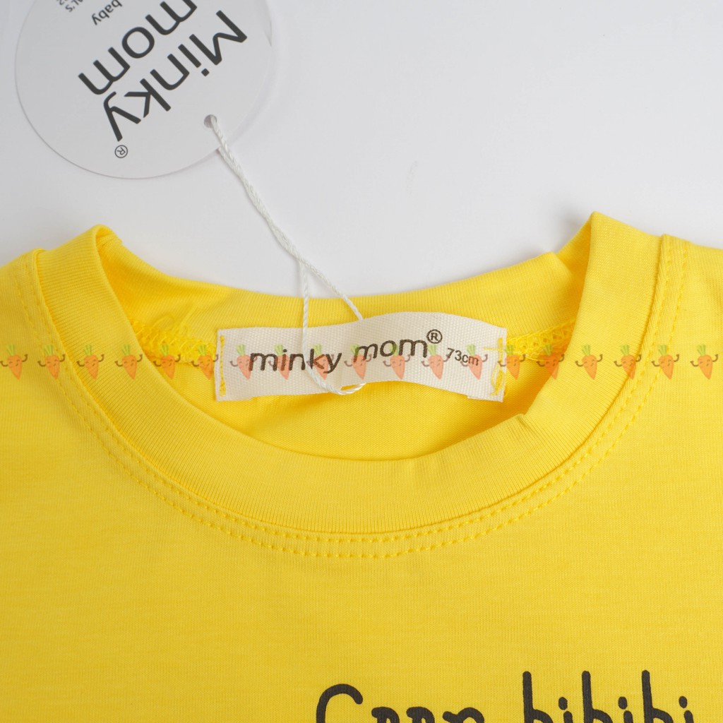 [SALE] Bộ Cộc Tay Cho Bé Minky Mom Vải Cotton 100% Họa Tiết Giao Thông, Đồ Bộ Bé Trai Bé Gái Mặc Nhà Mùa Hè MKM2111