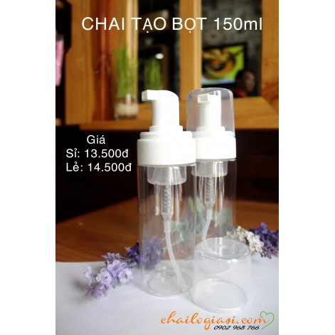 CHAI TẠO BỌT 150ML