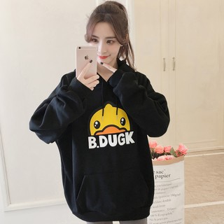 Áo Khoác Hoodie Form Rộng Tay Dài Bduck