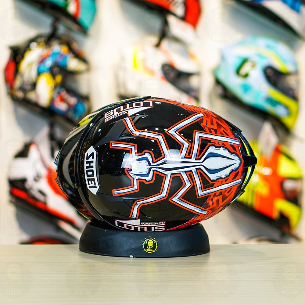 Tem Shoei M93 V2 Redbull Cho Mũ Fullface, Mũ Yohe 978, Mũ ROC01