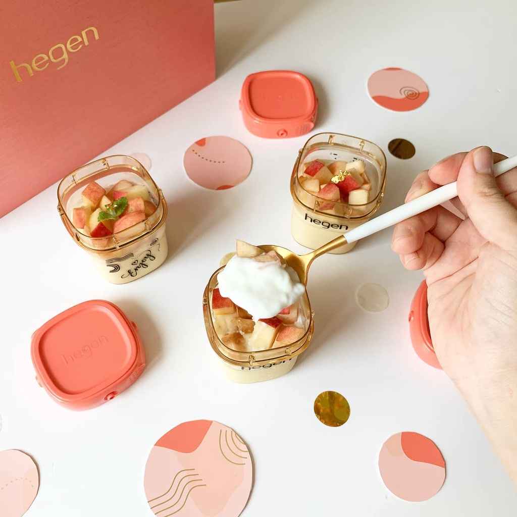 Bộ Quà Tặng Bình sữa HEGEN Triple E Collection, Bình Hegen nắp đỏ 150ml 240ml 300ml - KUB Official