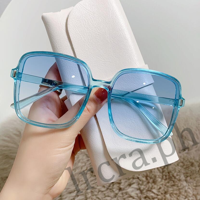 Kính Mát Gọng Vuông Màu gradient Chống Tia uv Thời Trang