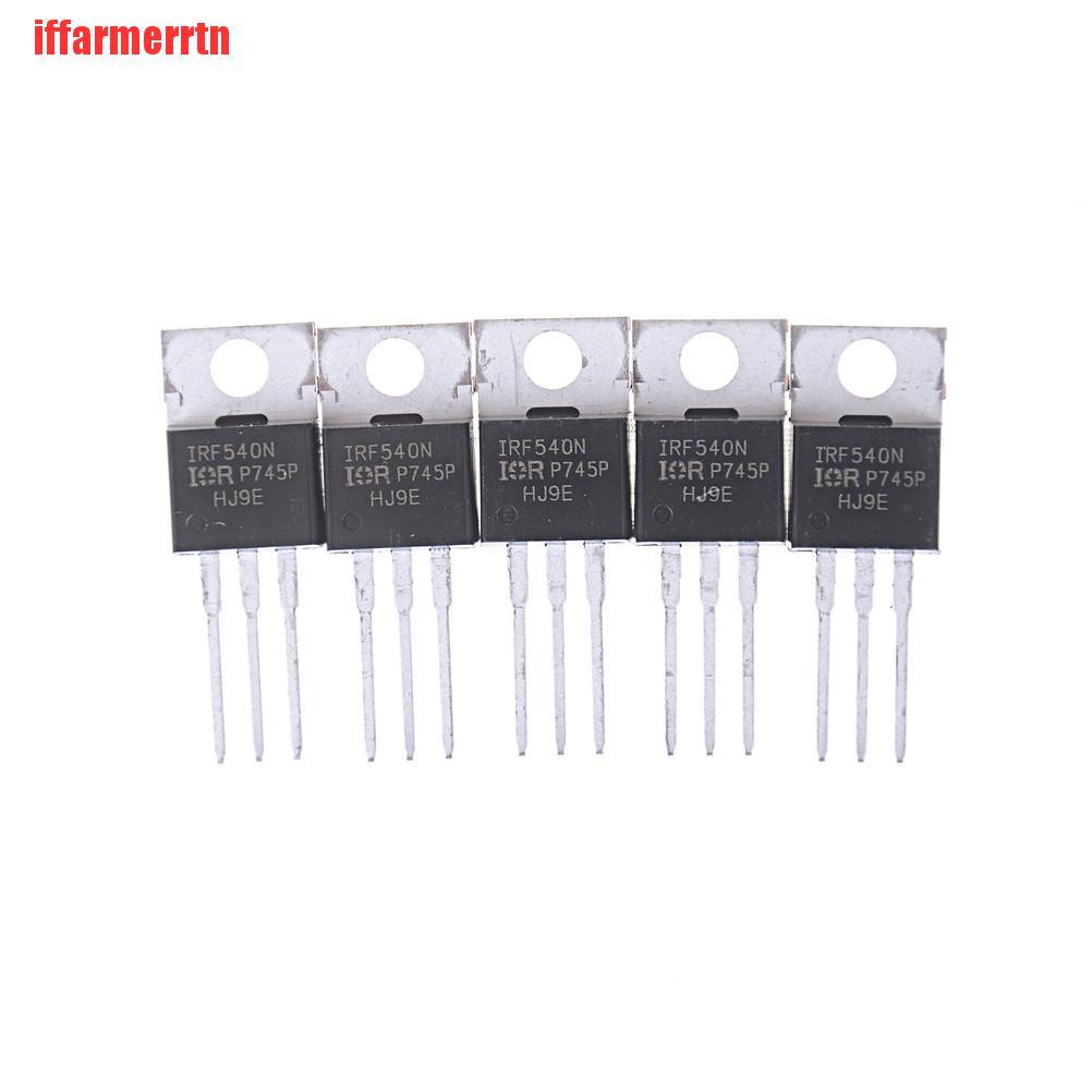 Bộ 5 Linh Kiện Điện Tử Irf540N Irf540 To-220 Power Mosfet Irf 100v 33a