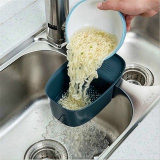 Bộ khay lọc rác bồn rửa chén tiện dụng