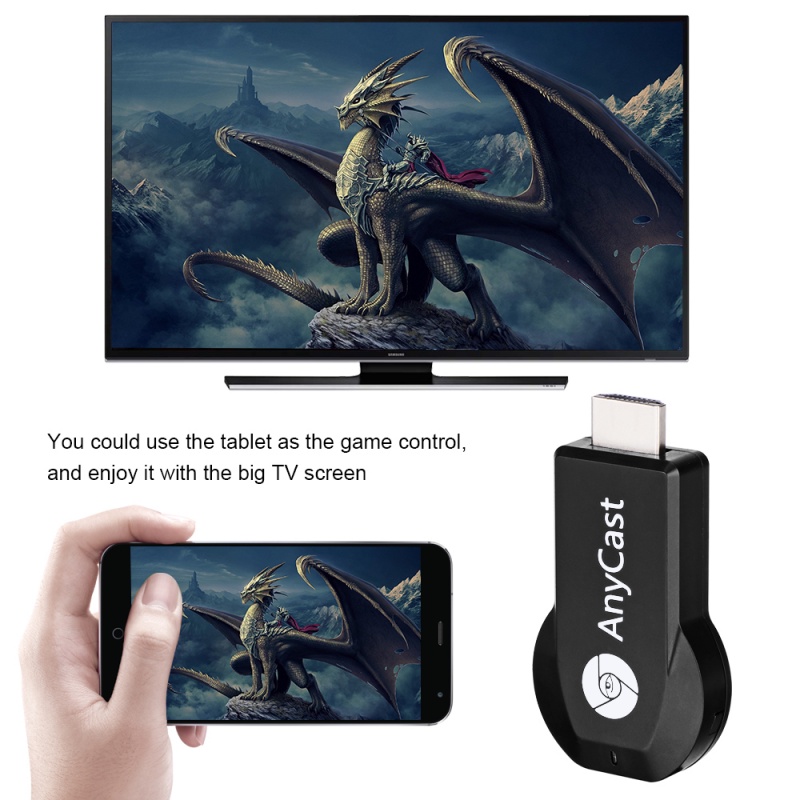 Anycast M2 Plus Wifi Dongle Display Receiver 1080p Hdmi Tv Stick Lightning To Iphone Wireless Chromecast