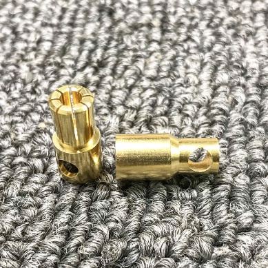 Jack / Giắc bắp chuối 2.0mm, 3.0mm 3.5mm, 4mm, 5mm, 5.5mm, 6mm, 6.5mm, 8mm cho tàu, xe, máy bay điều khiển từ xa
