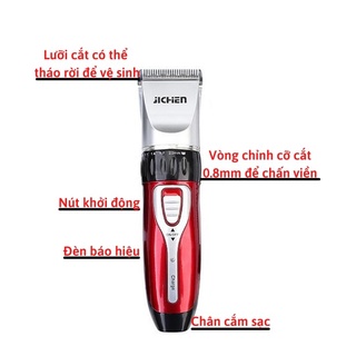 Tông Đơ Cắt Tóc, Jichen 0817, Tông Đơ Cho Bé, Máy Căt Tóc Giadungbpm
