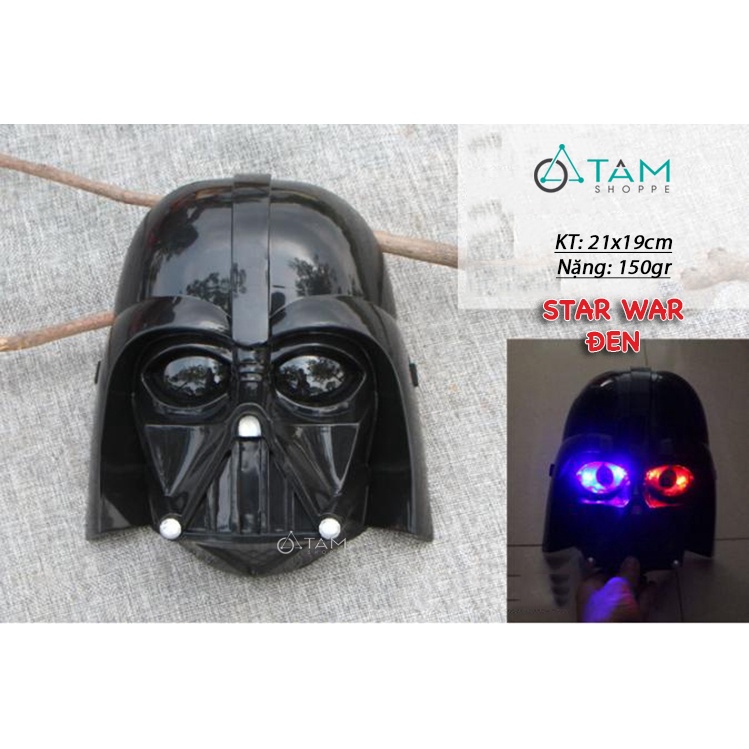 Mặt nạ siêu anh hùng có đèn Led nhiều kiểu HLW-MN-27