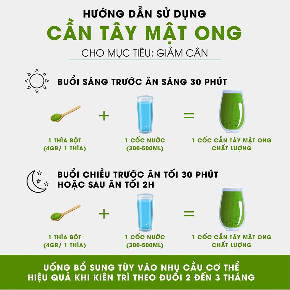 [CHÍNH HÃNG] Bột cần tây, Cần tây mật ong Motree, hộp 14 gói giúp giảm cân, dáng đẹp, thanh lọc cơ thể, bổ sung vitamin.