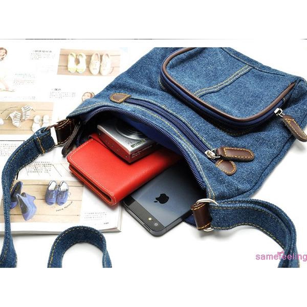 Túi xách vải Denim thời trang