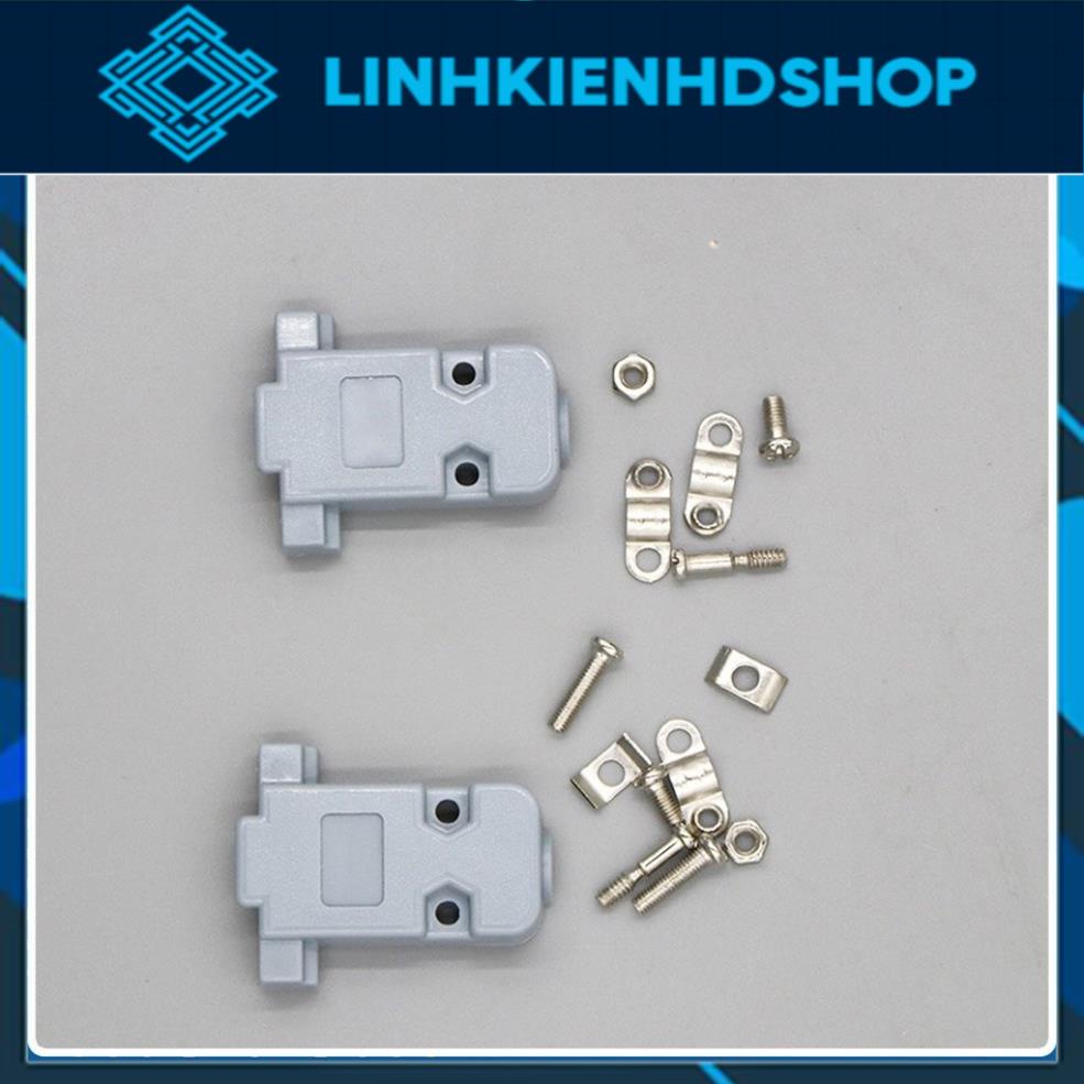 Đầu Cổng COM DB9 Thẳng Hàn Dây/ Đực hàn dây/ Cái hàn dây/ Vỏ DB nhựa