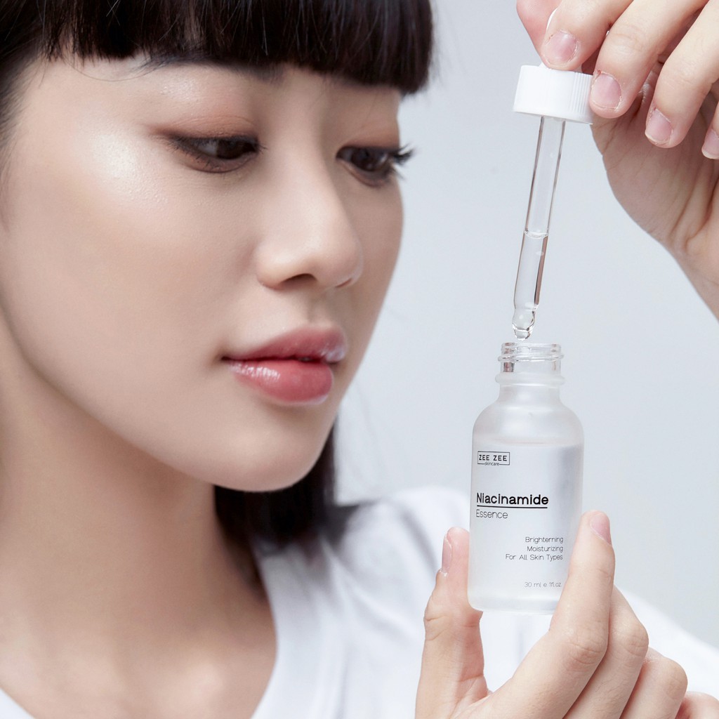 Tinh chất dưỡng sáng mờ thâm ngừa lão hóa tàn nhang Niacinamide Essence | ZEE ZEE skincare 30ml | BigBuy360 - bigbuy360.vn