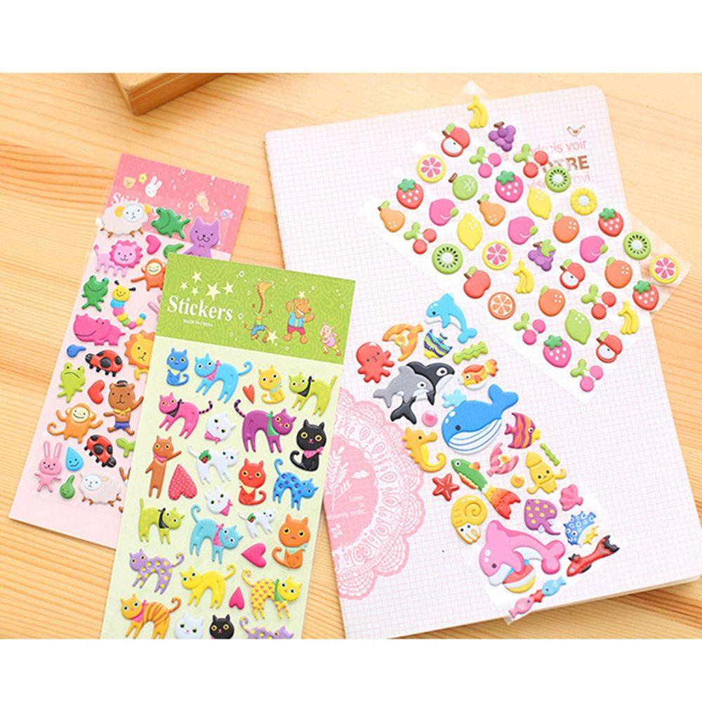 Bộ 1 / 2 / 3 / 5 Miếng Dán Chống Thấm Nước Hình Động Vật Biển Hoạt Hình Dễ Thương