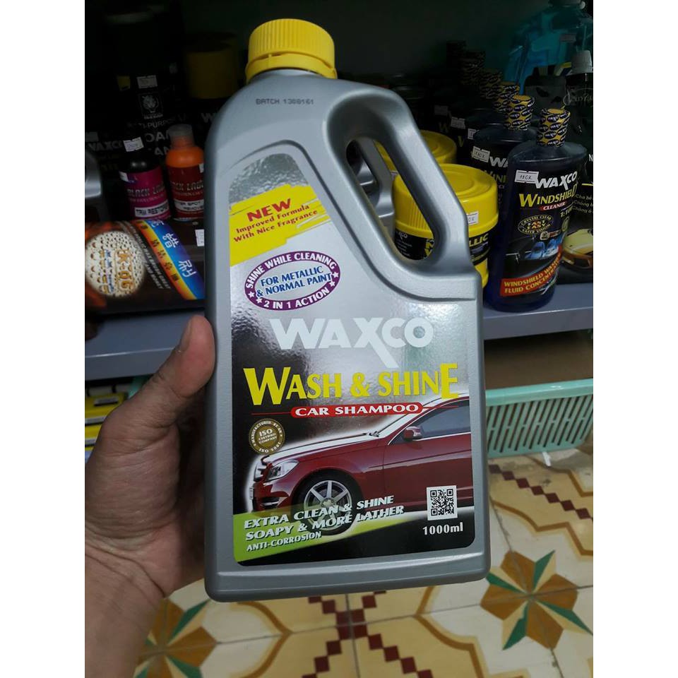 NƯỚC RỬA XE DẠNG ĐẬM ĐẶC WAXCO