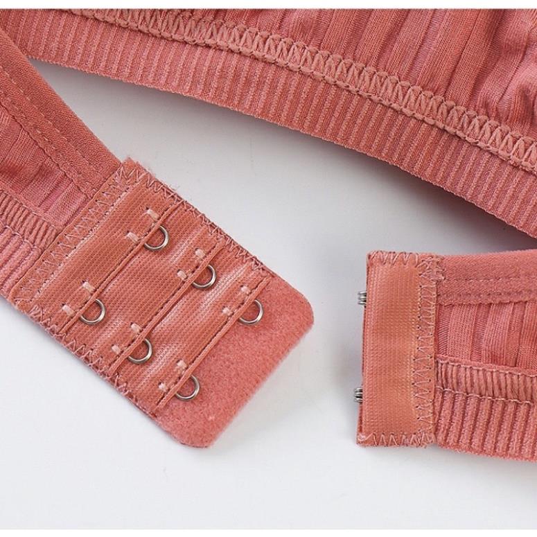 Áo Bra Nữ Softie Gân Tăm Nâng Ngực Thiết Kế Có Cài Sau 1363