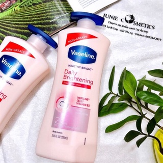 Dưỡng Body Vaseline Lotion 725ml hồng