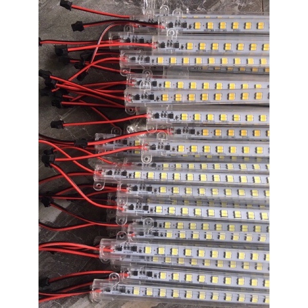 Led Thanh 1mét 220v 2 hàng 144 mắt Led siêu sáng