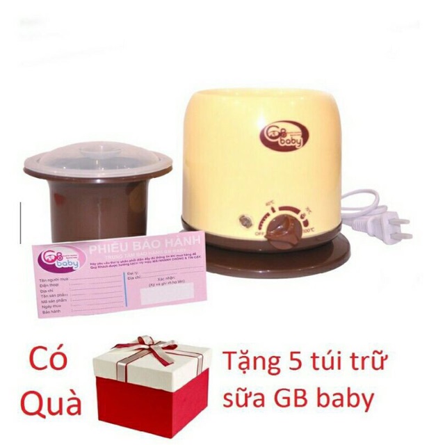 Máy hâm sữa Gb