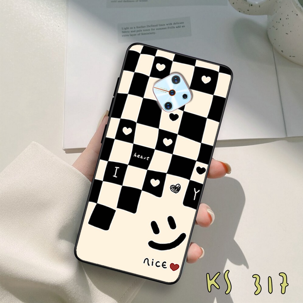 Ốp lưng Vivo S1 - Vivo S1 Pro - Ốp in hình họa tiết caro bền, đẹp