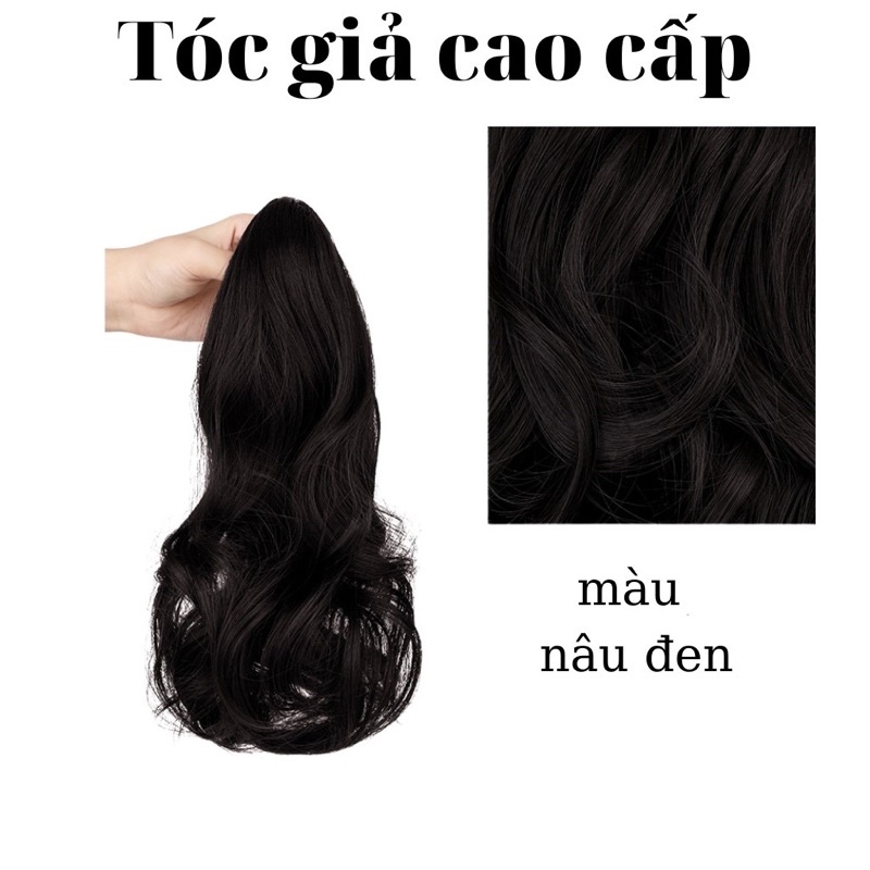 tóc ngoặm xoăn đuôi ♻️hàng cao cấp ) ♻️freeship ♻️