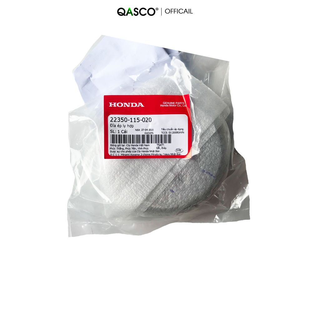 Đĩa ép ly hợp HONDA dùng chung nhiều xe  QA(22350115020) _( 7A 2C)