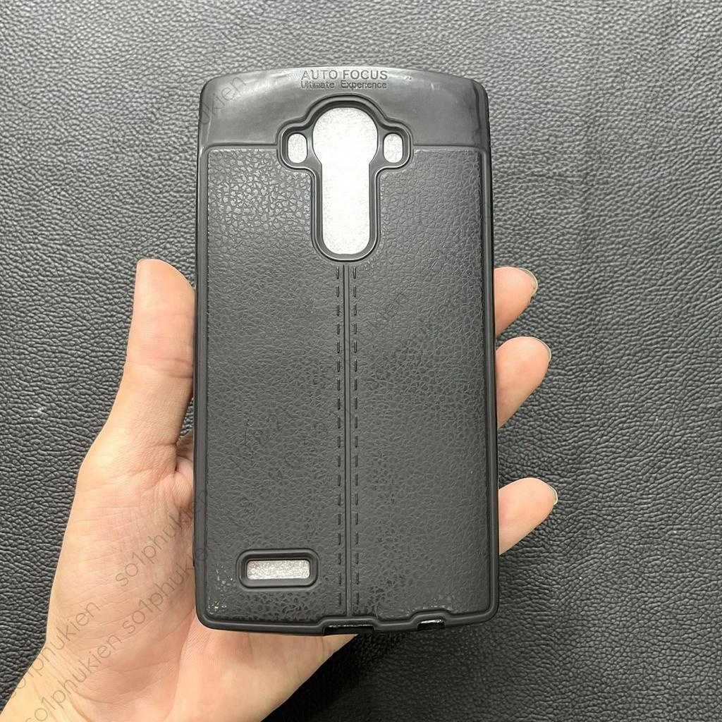 Ốp lưng LG G4 loại dẻo đen TPU và loại dẻo đen Auto giả da bền đẹp