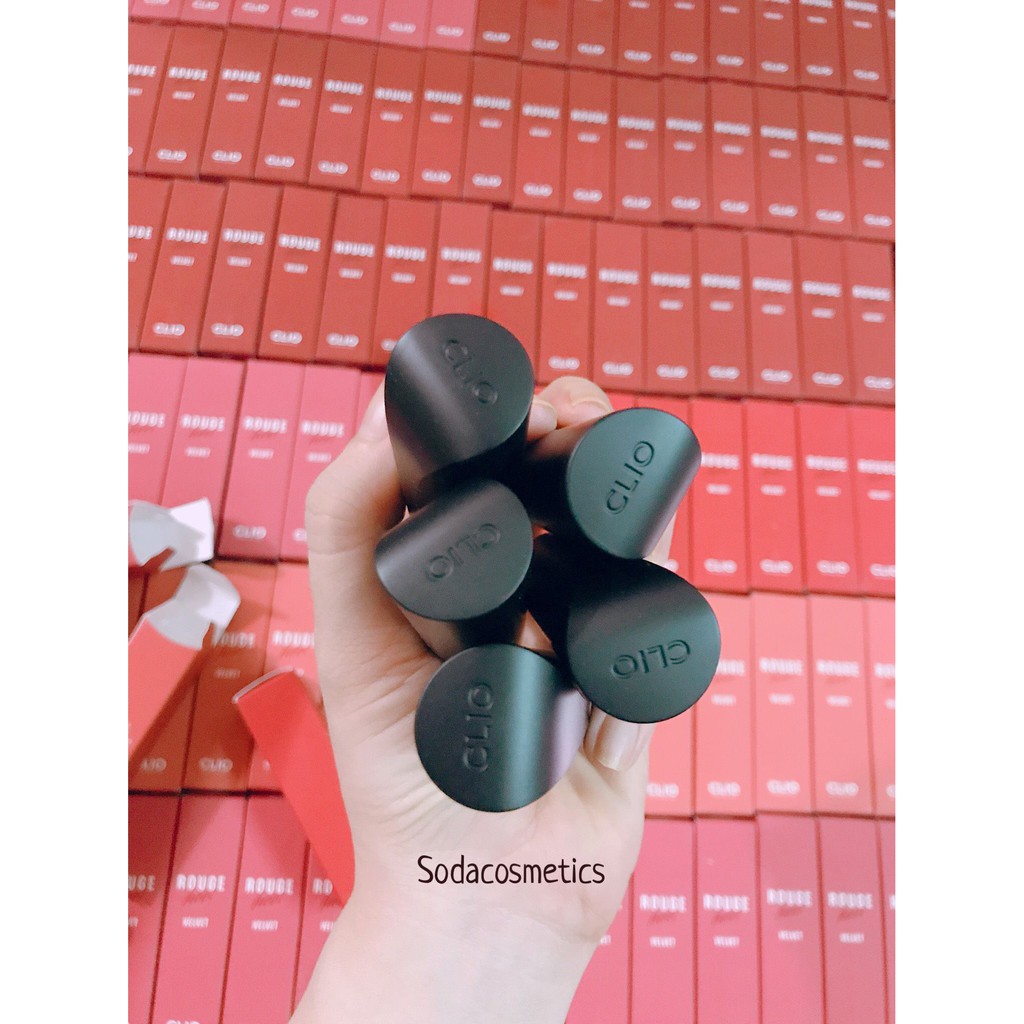 SON THỎI CLIO ROUGE HEEL VELVET | BigBuy360 - bigbuy360.vn