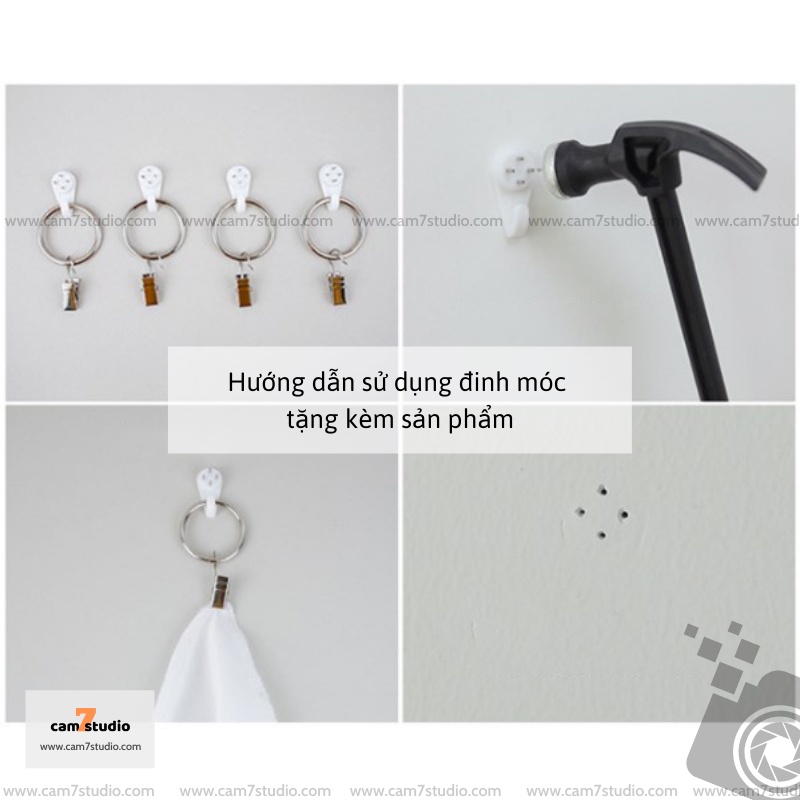 Phông nền chụp ảnh, vải chụp ảnh khổ lớn, background chụp ảnh quần áo lookbook và livetream, decor chụp ảnh - Cam7Studio